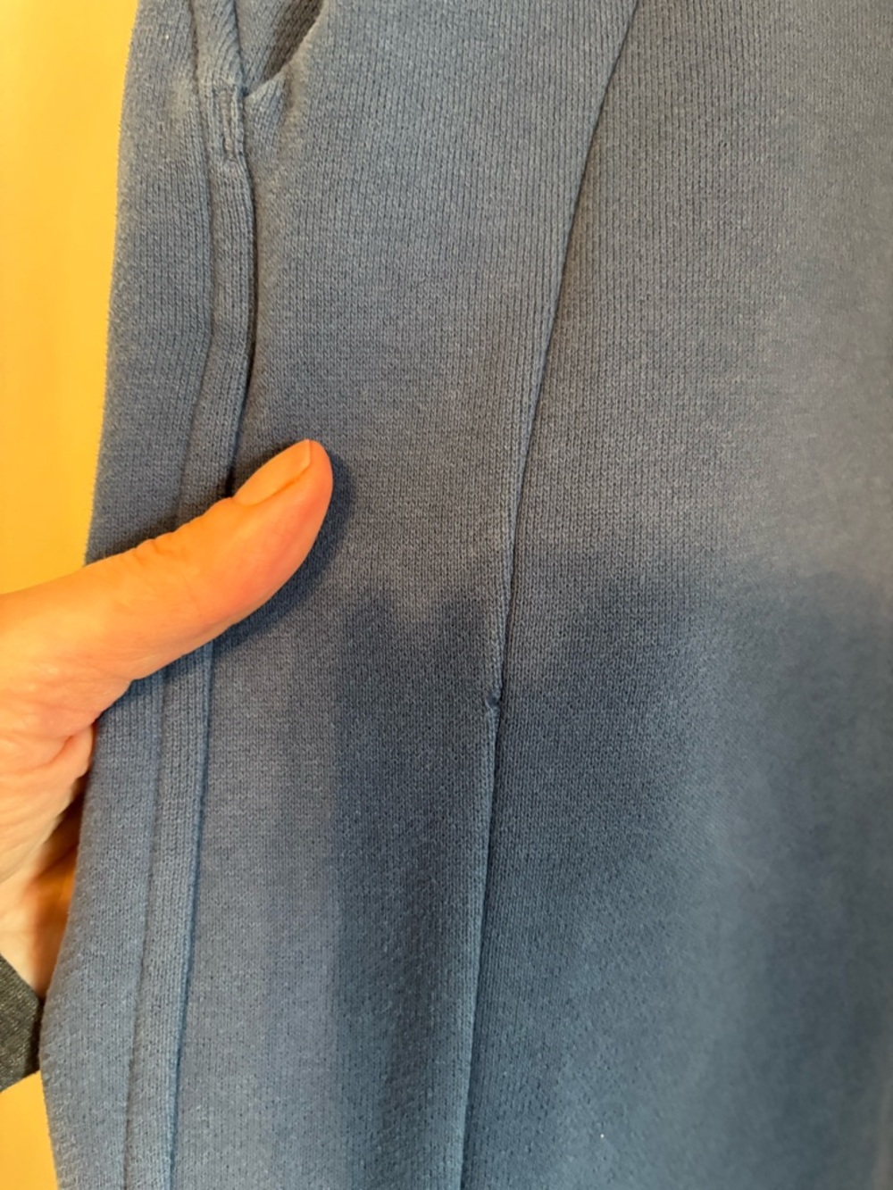 Lululemon Scuba Mid-Rise Wide-Leg Pants Pitch Blue Size 4 31” Inseam - Picture 8 of 16
